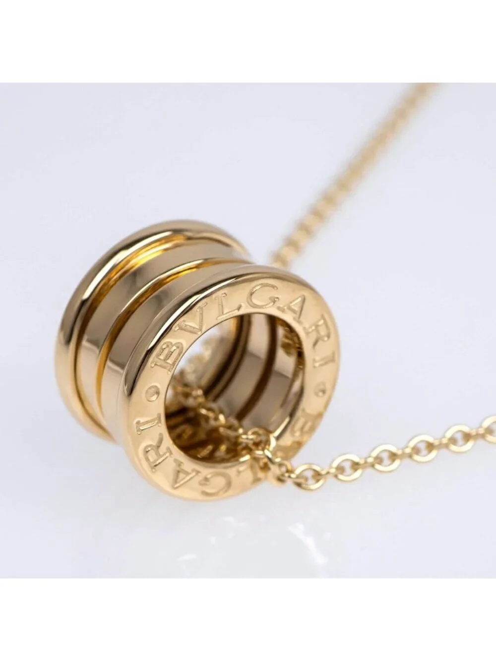 Bvlgari B.zero1 Necklace 18K Gold 40 Pendant